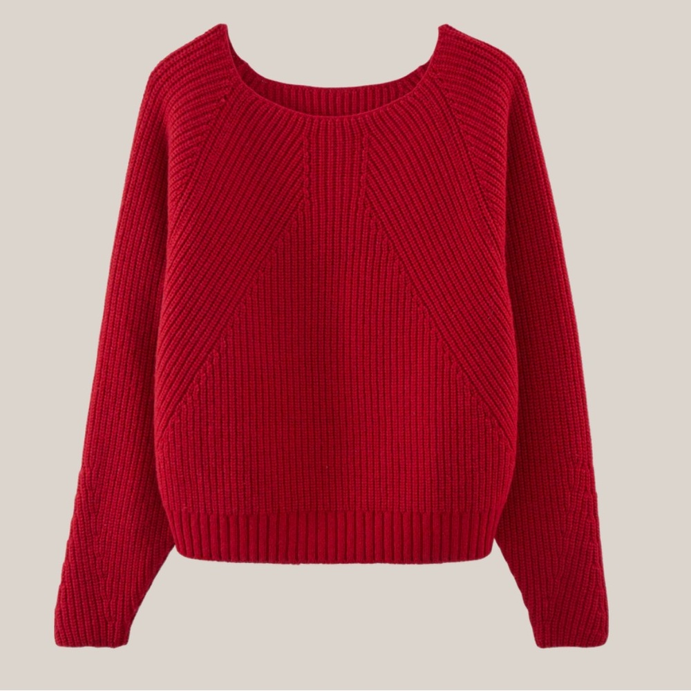 🇫🇷Balzac Paris Red Sweater - Picture 5 of 6